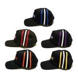 Vertical Striped Retro Hats